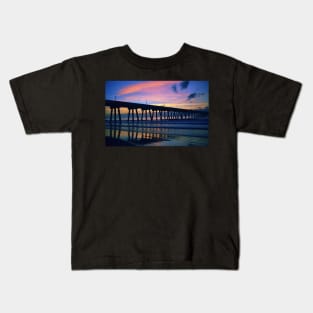 Wrightsville Beach Art2 Kids T-Shirt